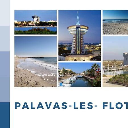T2 Ecume Vue Mer Terrasse Parking Palavas-les-Flots Luaran gambar